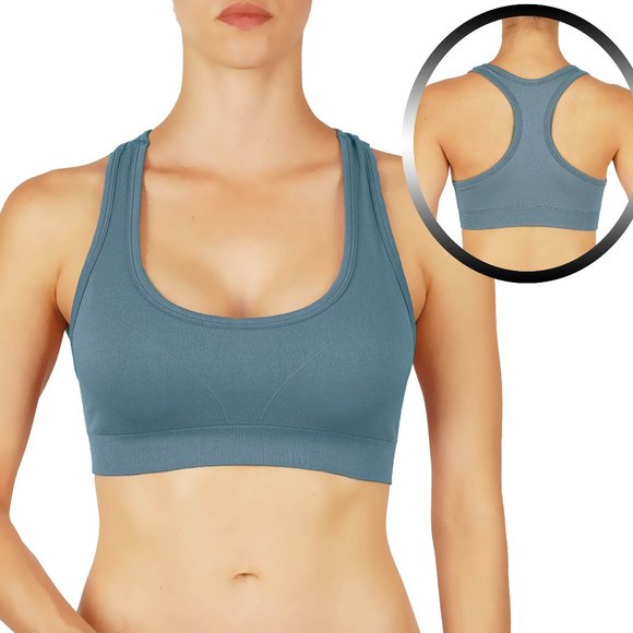 Mono B Tops - Super soft sports bra with racerback (AT1907)